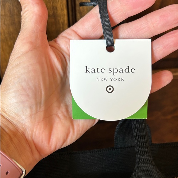 New Kate Spade Black and White Tote - Picture 2 of 11